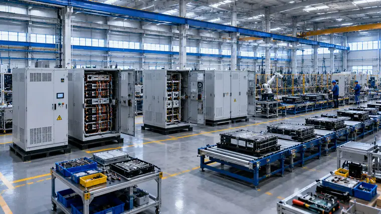 Battery Energy Storage Cabinet Production Line