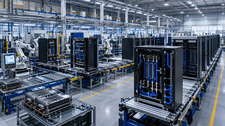 Liquid Cooling Cabinet Production Line