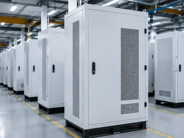 Finished BESS Cabinet — Battery Energy Storage