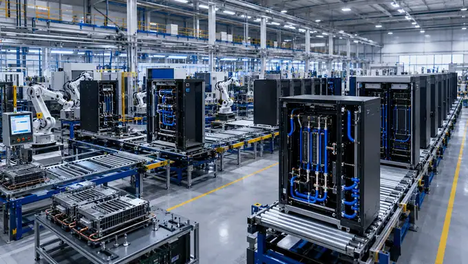 Liquid Cooling Cabinet Production Line