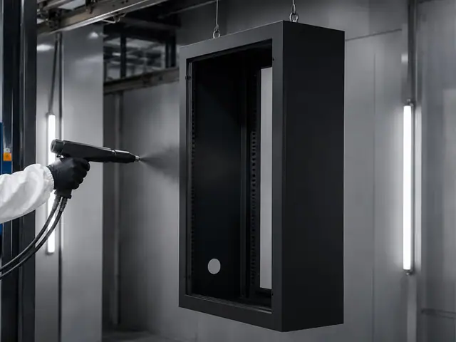 Powder Coating — Liquid Cooling Cabinet