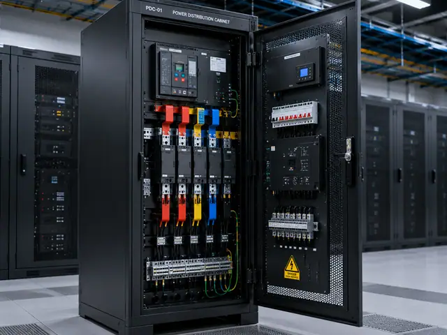 Gabinete de distribución de energía
