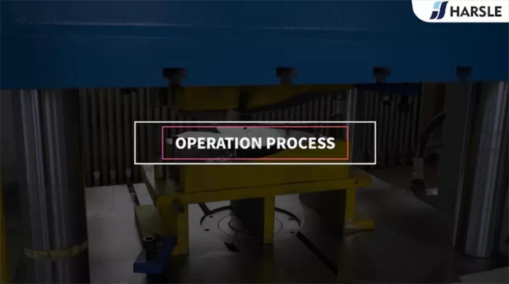 Hydraulic Press for Shovel Head