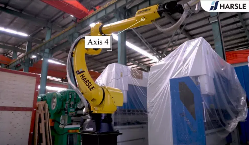 Produktionslinie für Plasmaschneidroboter