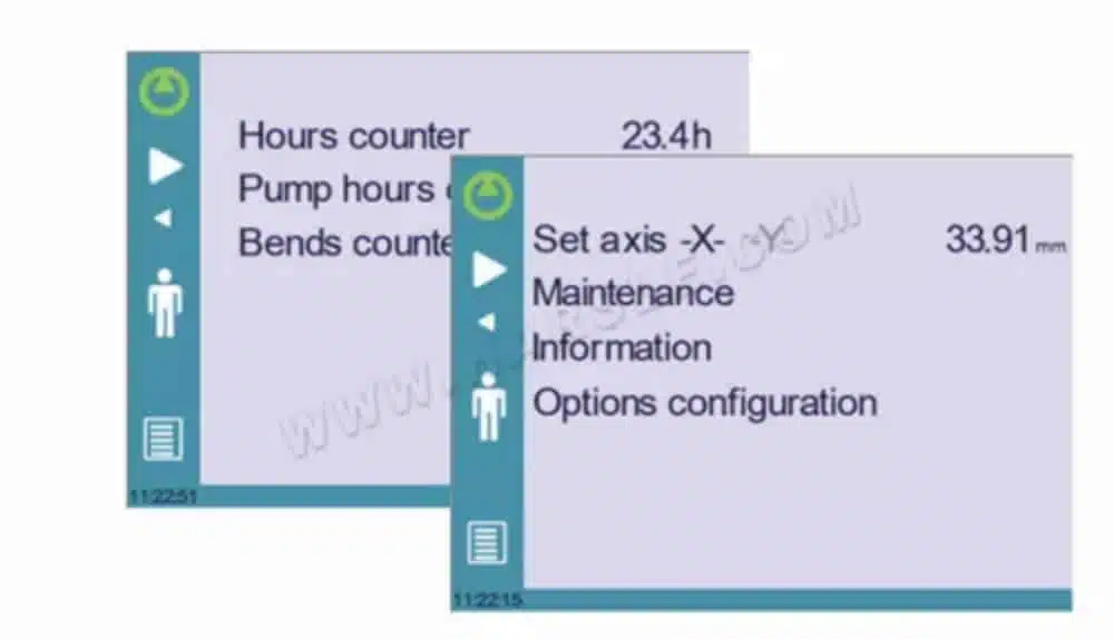 دليل استخدام مكبس الفرامل الهيدروليكي Cybelec CybTouch 8P