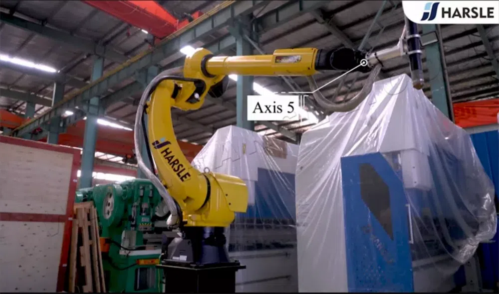 Produktionslinie für Plasmaschneidroboter