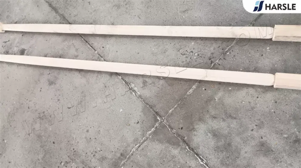 Tour à bois CNC à double broche pour ligne de production de pelles