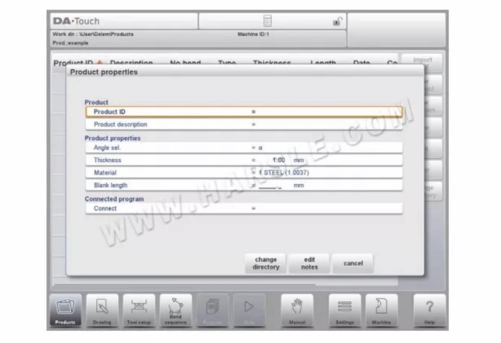 DELEM DA-66T Operation Manual For CNC Press Brake