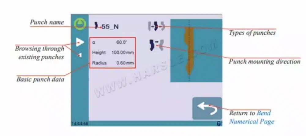 دليل استخدام مكبس الفرامل الهيدروليكي Cybelec CybTouch 8P