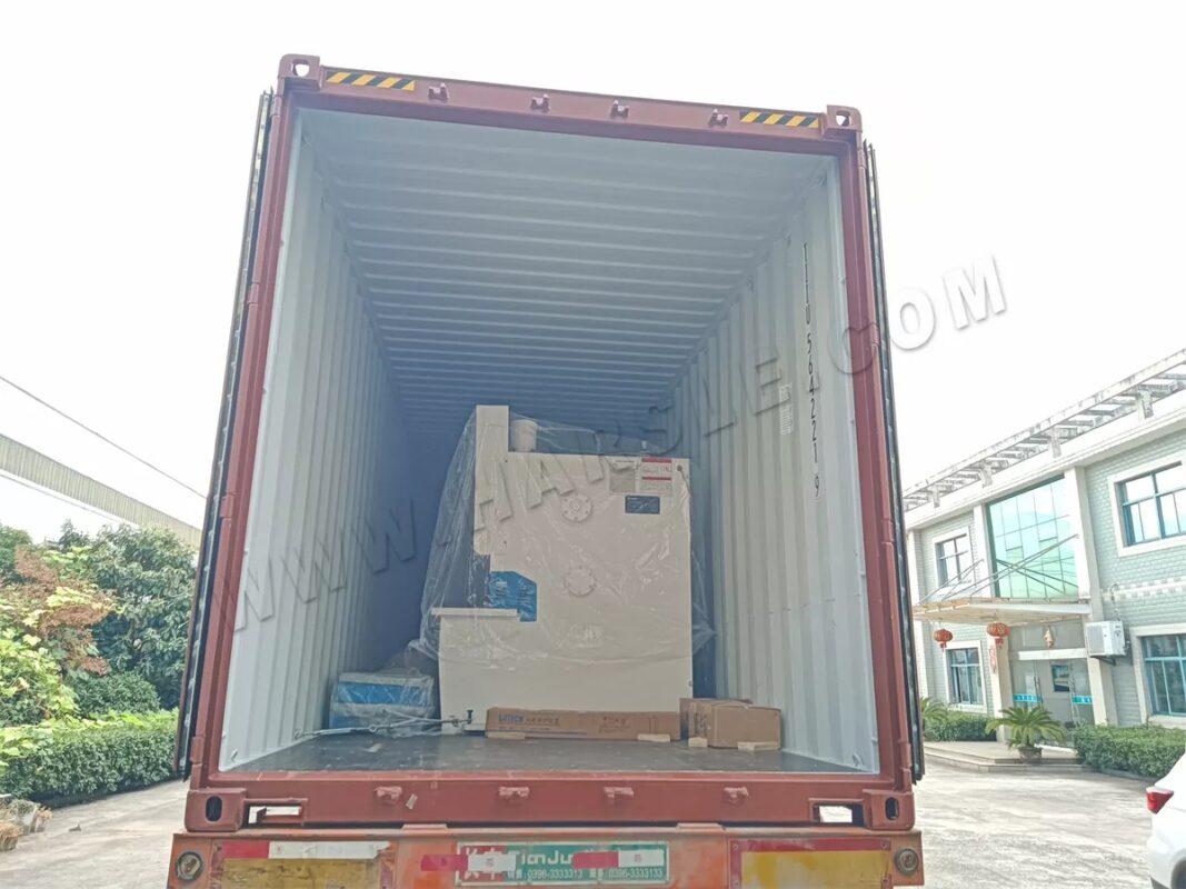 Cesoia a ghigliottina Brazil-QC11K-6X3200 DAC-360T con tavolo di alimentazione automatico