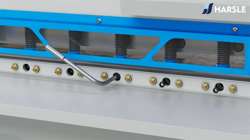2 Máquina de corte hidráulica de ponta