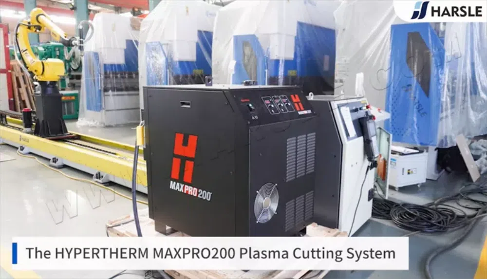 Produktionslinie für Plasmaschneidroboter
