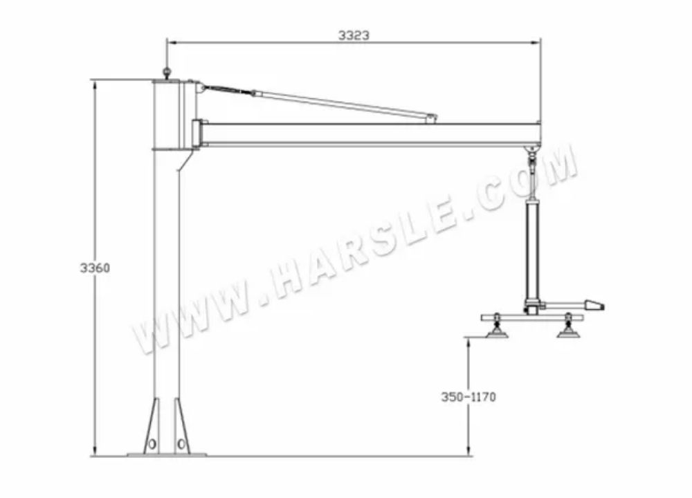 Metal Sheet Cantilever Vacuum Lifter