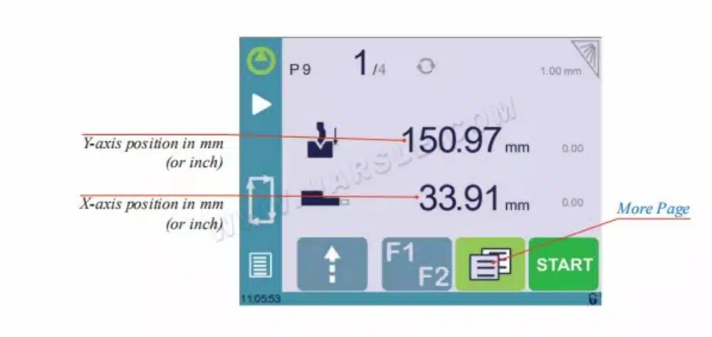 دليل استخدام مكبس الفرامل الهيدروليكي Cybelec CybTouch 8P
