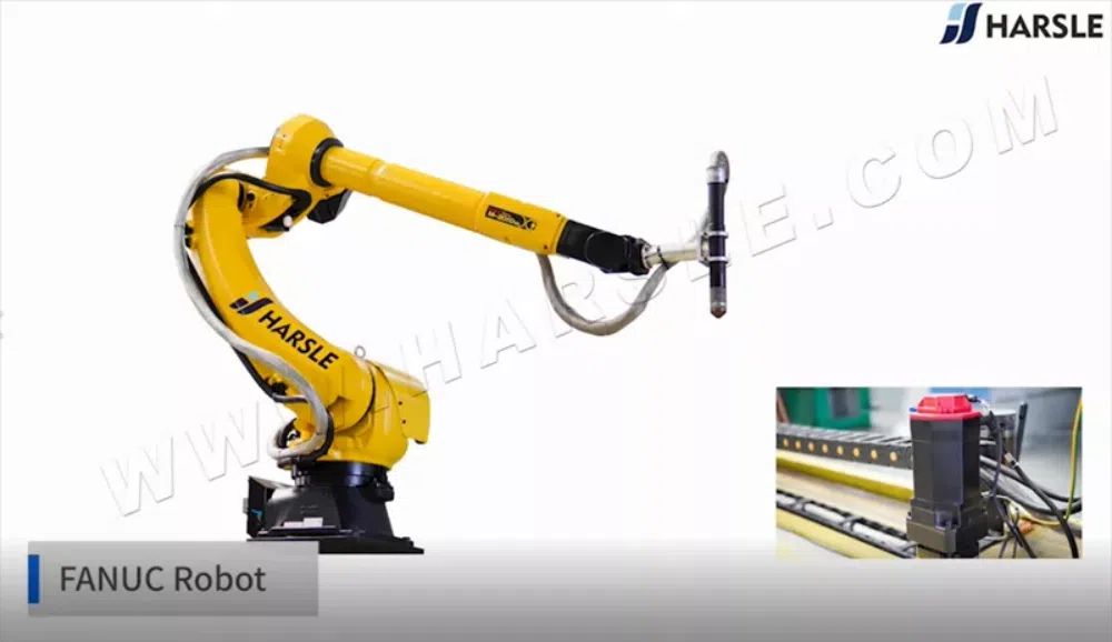 Produktionslinie für Plasmaschneidroboter