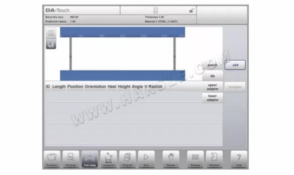 DELEM DA-66T Operation Manual For CNC Press Brake