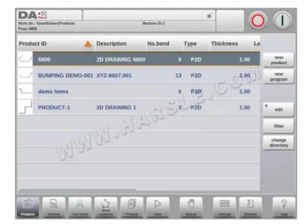 Prensa Dobradeira CNC DELEM DA-58T