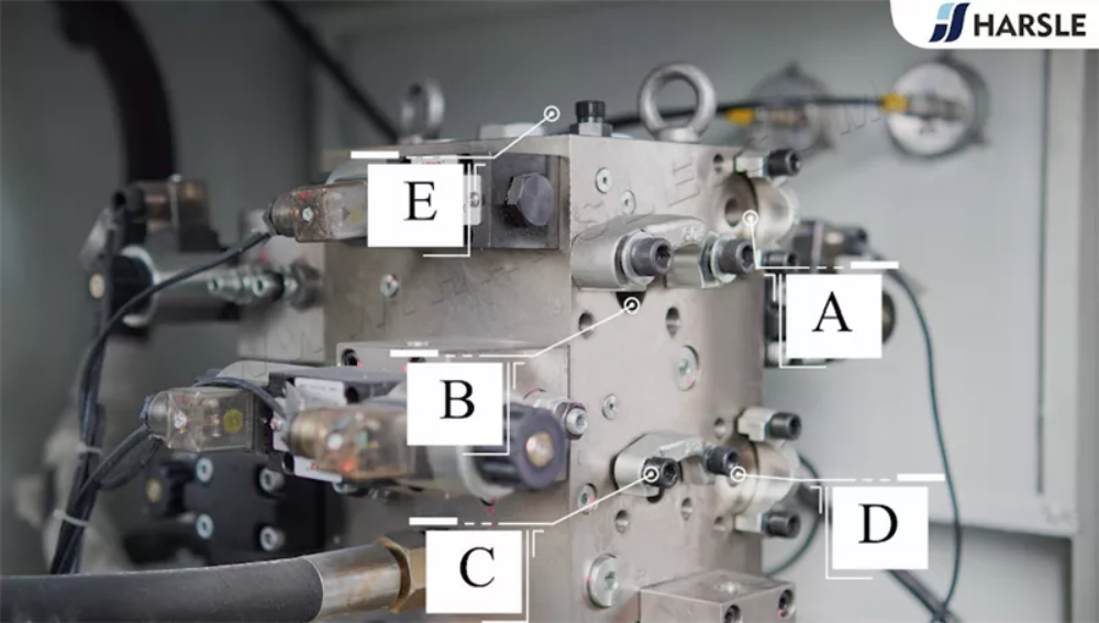 Fonctionnement de la presse hydraulique