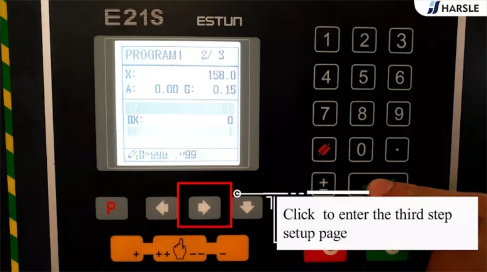 Como operar a máquina de corte guilhotina (E21S)?