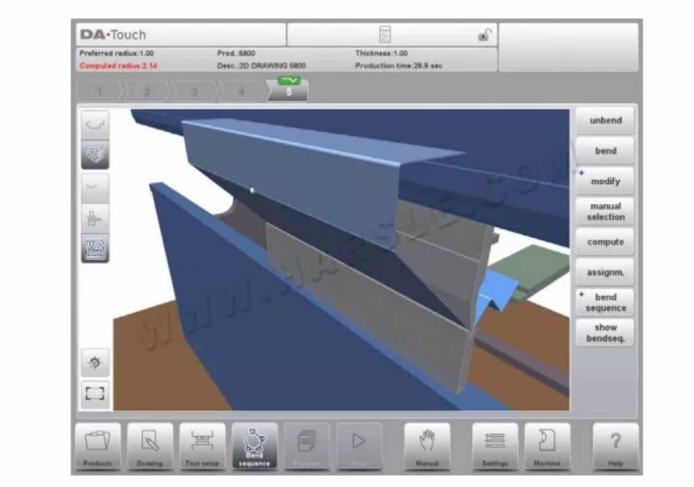 DELEM DA-66T Operation Manual For CNC Press Brake