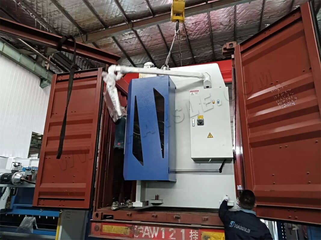 Brazil-2 Sets of WE67K-160T3200 CNC Press Brake & WC67K-63T2500 NC Press Brake