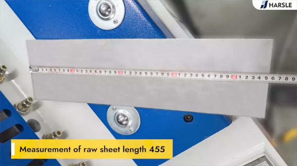 Como operar a máquina de corte guilhotina (E21S)?