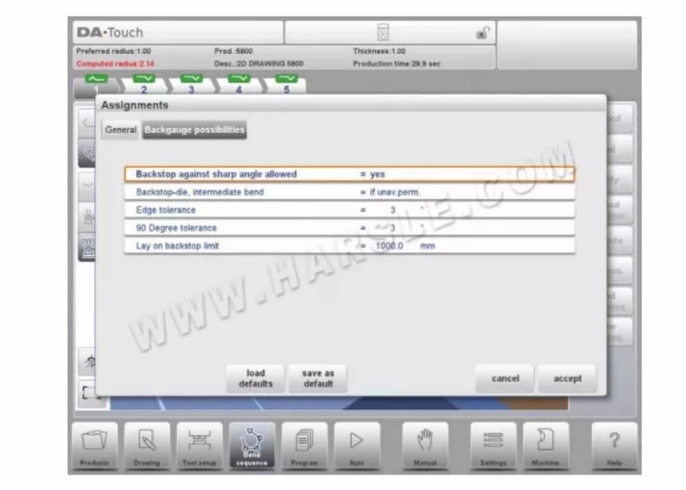 DELEM DA-66T Operation Manual For CNC Press Brake