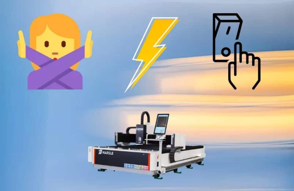 احتياطات استخدام آلة القطع بالليزر