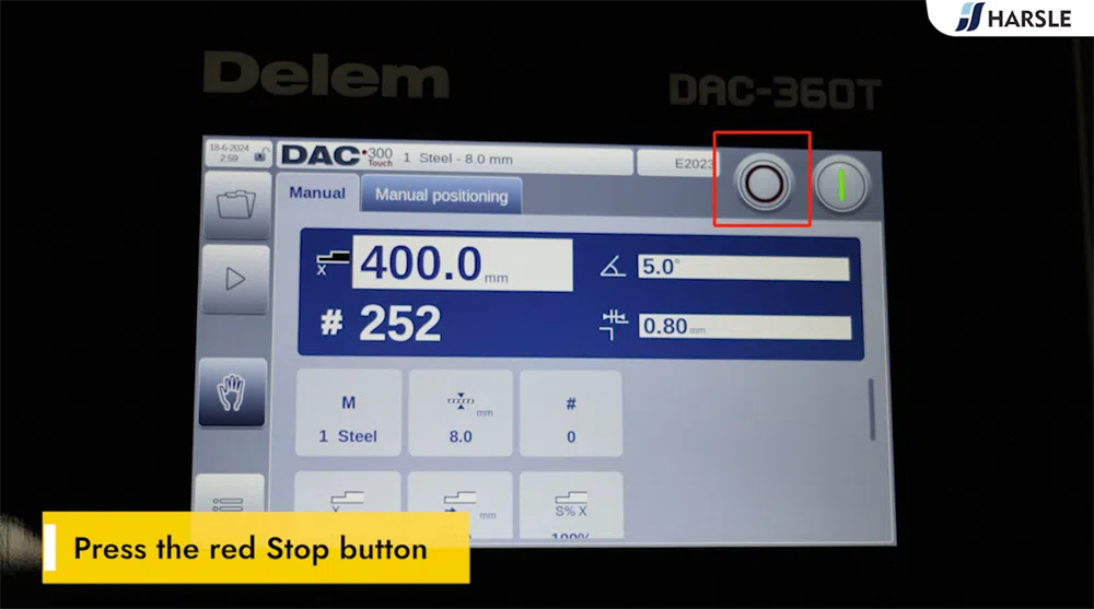 Учебное пособие по эксплуатации DAC-360T