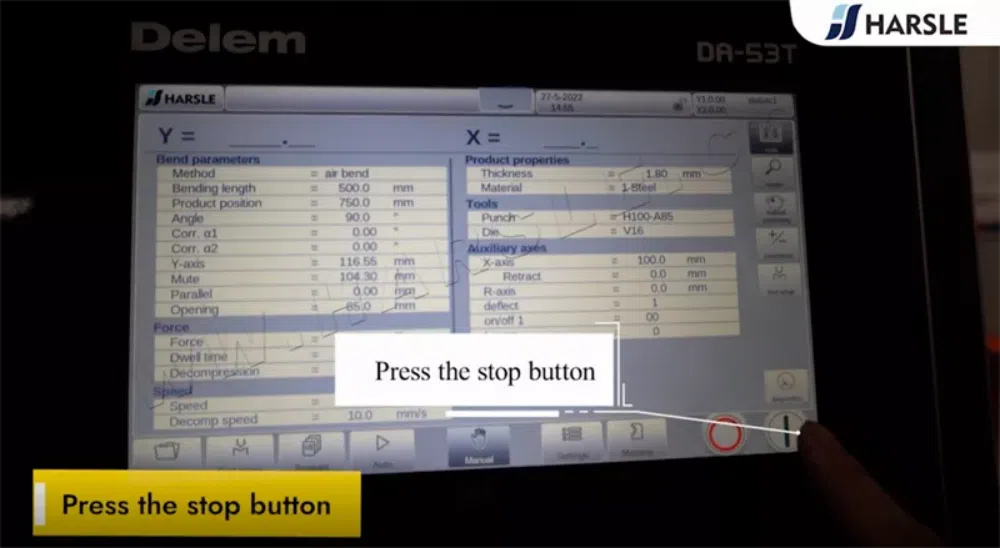 How to Operate the DA-53T Smart Press Brake Efficiently?