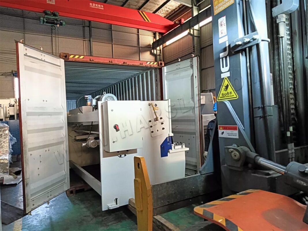 UAE-WE67K-100T3200 CNC Press Brake & QC12K-6X3200 Shearing Machine