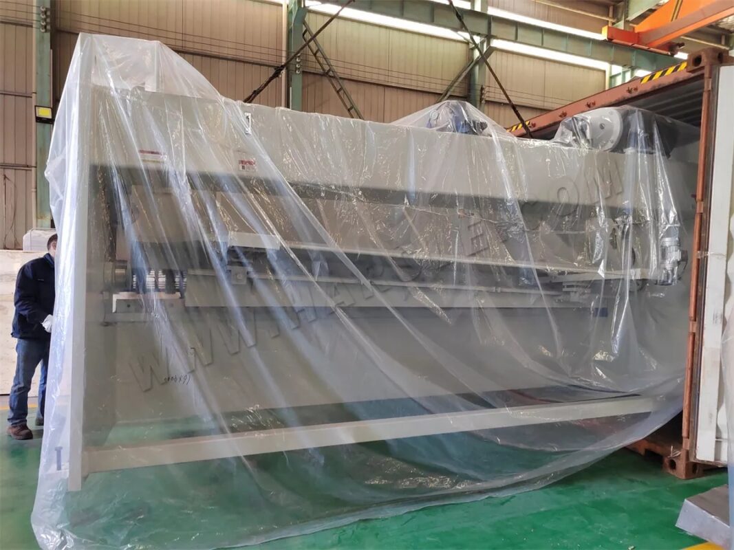 Гильотинные ножницы Morocco-QC11K-16X4000 и другие машины для резки листового металла