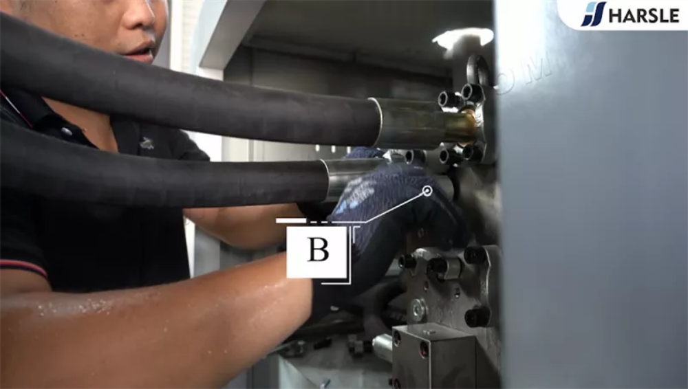 Fonctionnement de la presse hydraulique
