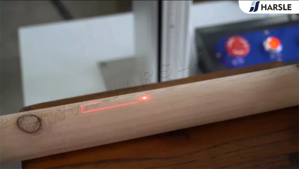CO2 Laser Marking Machine for Shovel Logo Engraving