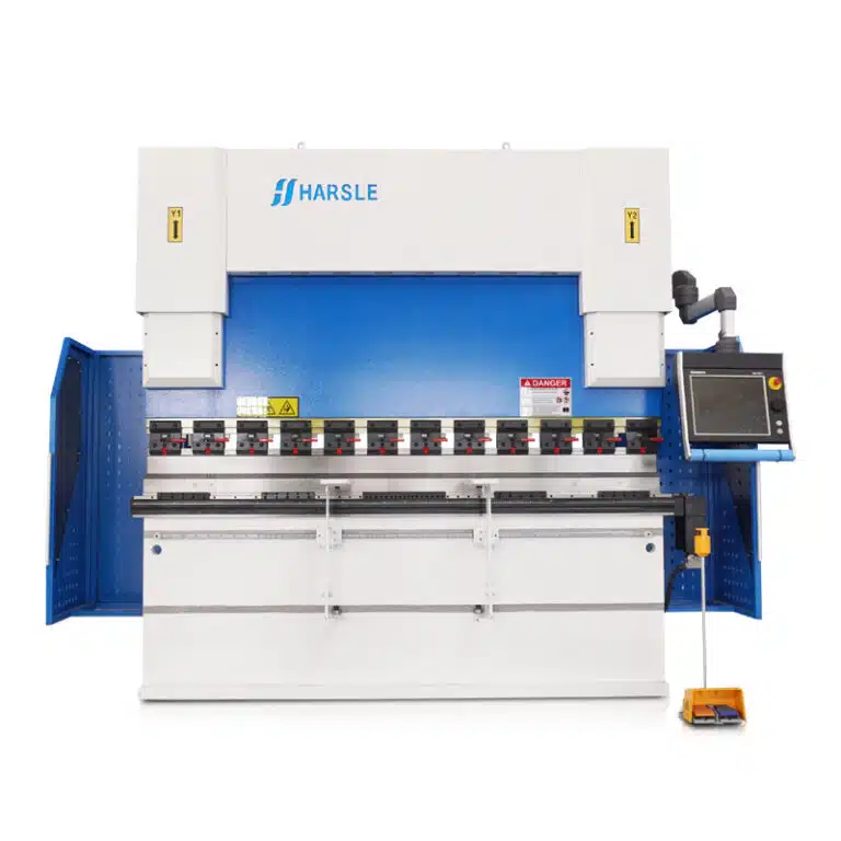 Pressa piegatrice idraulica CNC a 8 assi con DA-66T e simulazione 3D