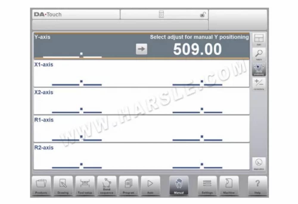 DELEM DA-66T Operation Manual For CNC Press Brake