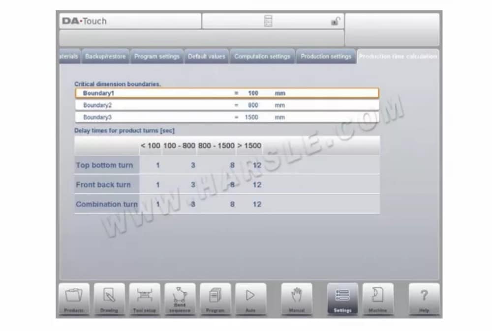 DELEM DA-66T Operation Manual For CNC Press Brake