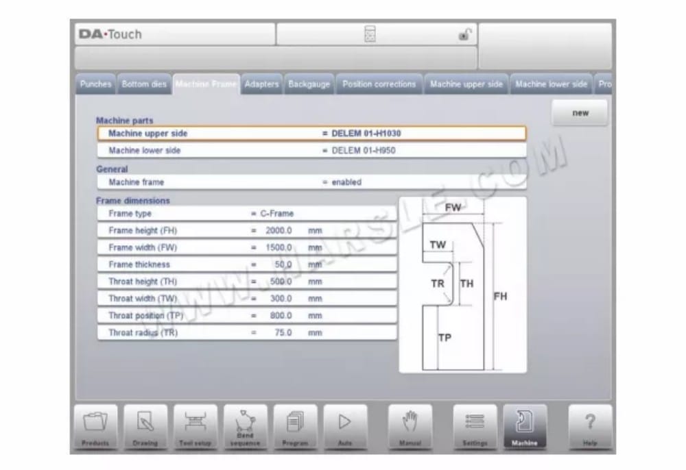 DELEM DA-66T Operation Manual For CNC Press Brake