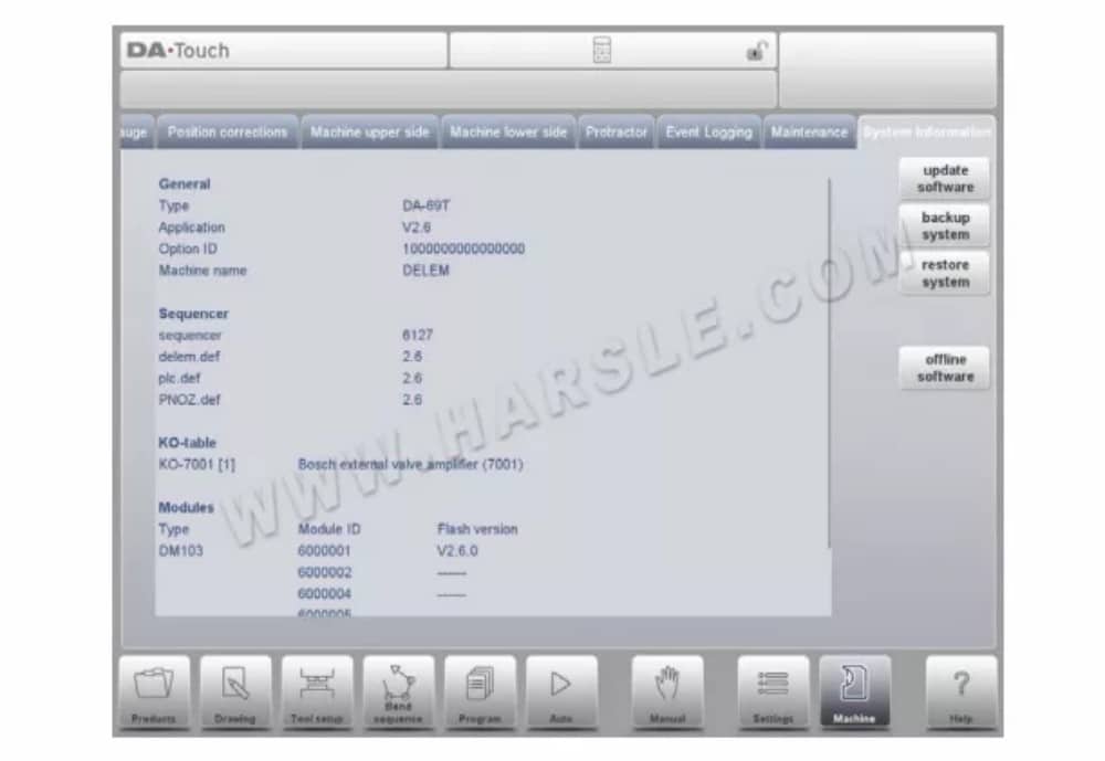 DELEM DA-66T Operation Manual For CNC Press Brake