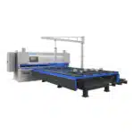 آلة قص هيدروليكية CNC مع وحدة تغذية تلقائية