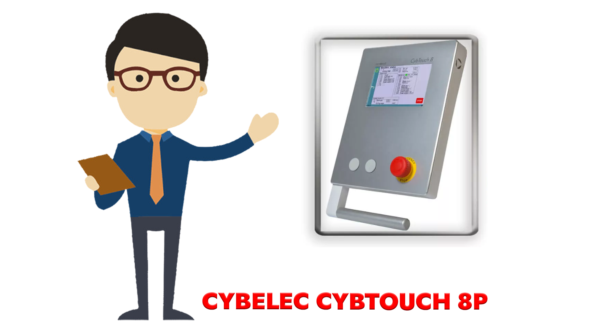 Manual de prensa dobradeira hidráulica Cybelec CybTouch 8P