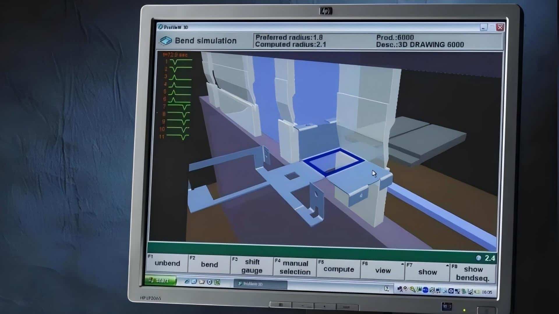 DELEM Profile-T Offline Software programming for Full 3D Simulation For Sheet Metal Bending