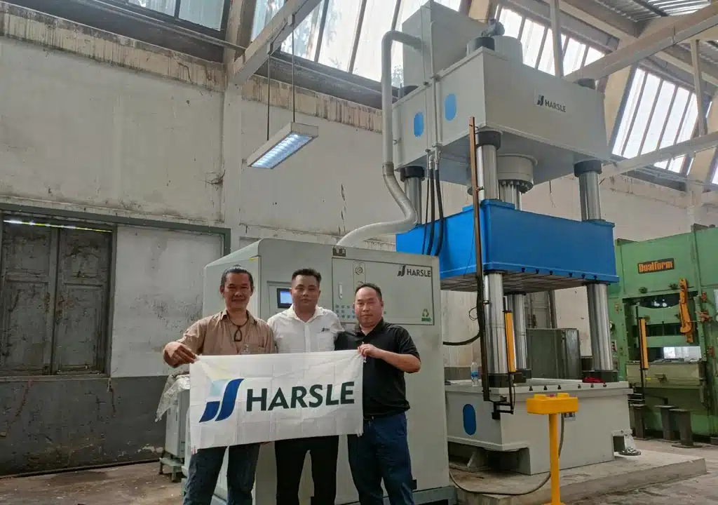 Exceptional After-Sales Service Thailand Customer With 500T Press