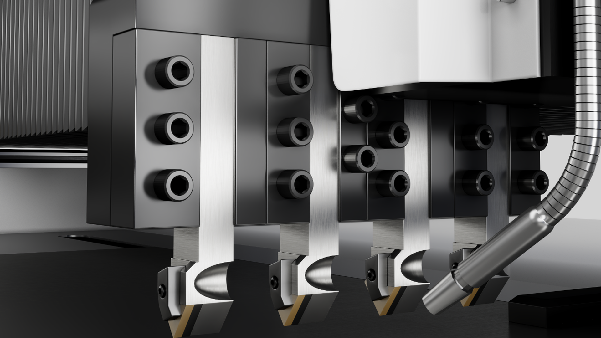 Máquina ranuradora horizontal servo CNC para chapas de metal