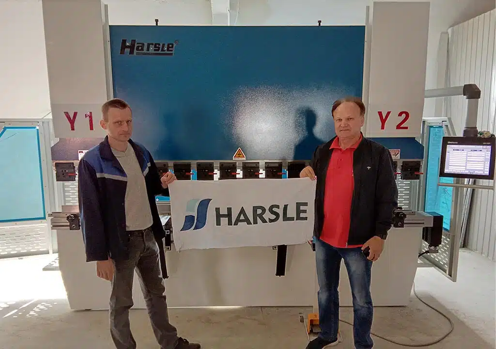 Листогибочный пресс с ЧПУ HARSLE с DA-58T в Беларуси, отзывы клиентов