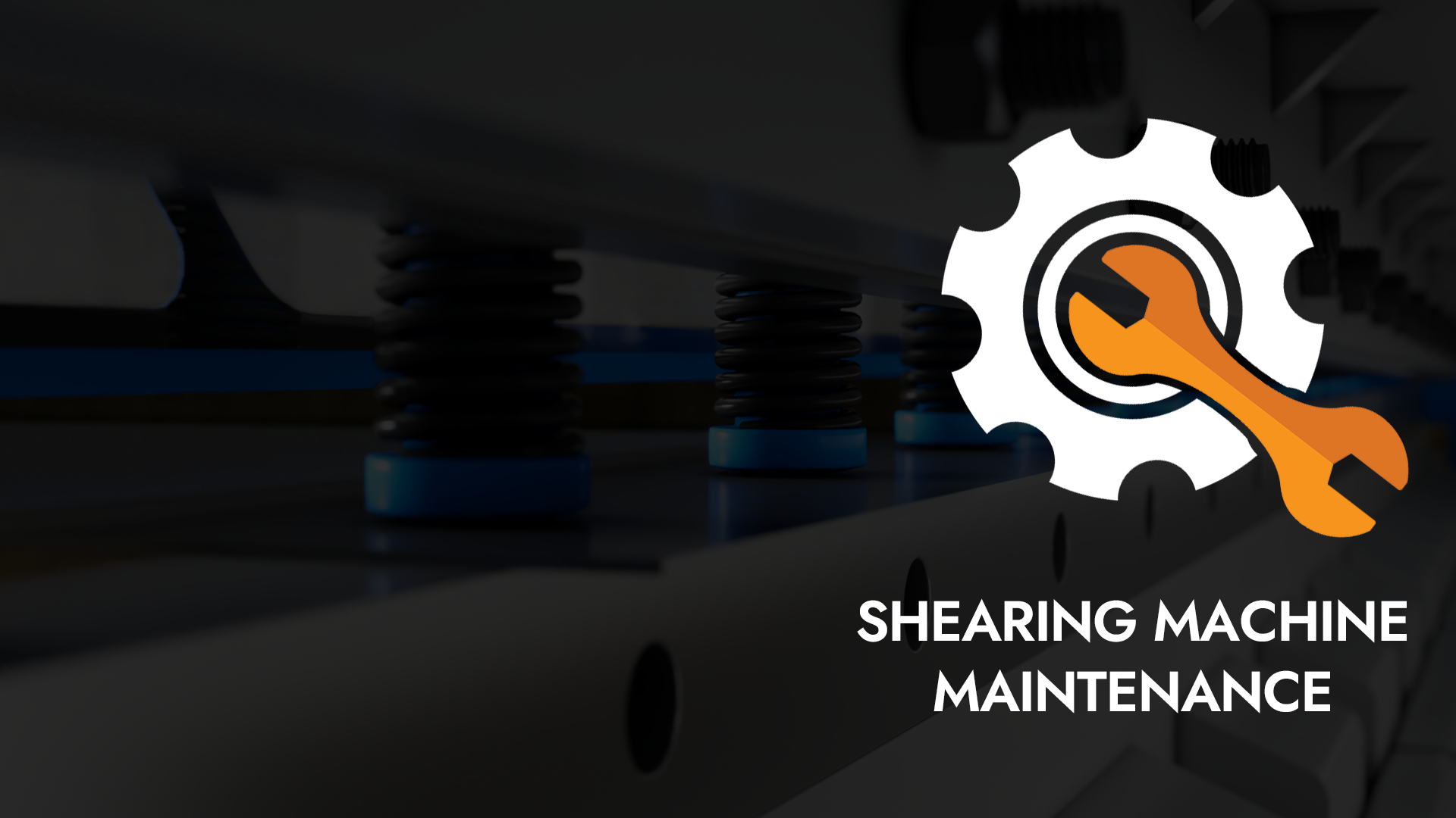 Como fazer a manutenção da máquina de corte