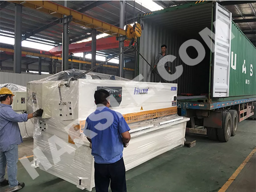 Pressa piegatrice Jordan-WC67K-160T/3200, cesoia QC12Y-8X3200