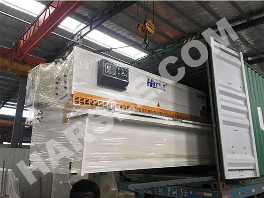 Pressa piegatrice Jordan-WC67K-160T/3200, cesoia QC12Y-8X3200