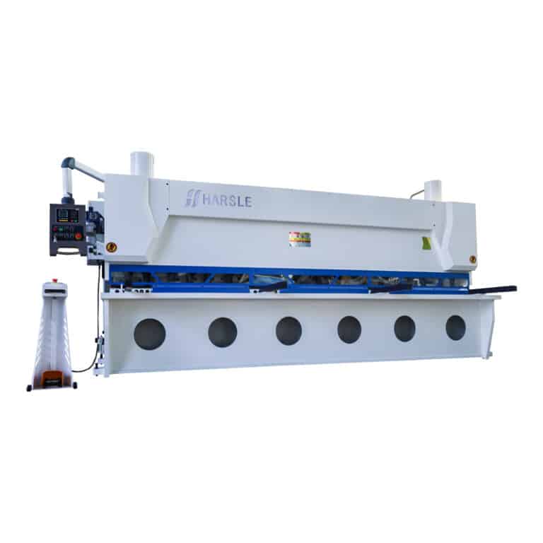 Cesoia a ghigliottina CNC QC11K-8X4000 con supporto pneumatico