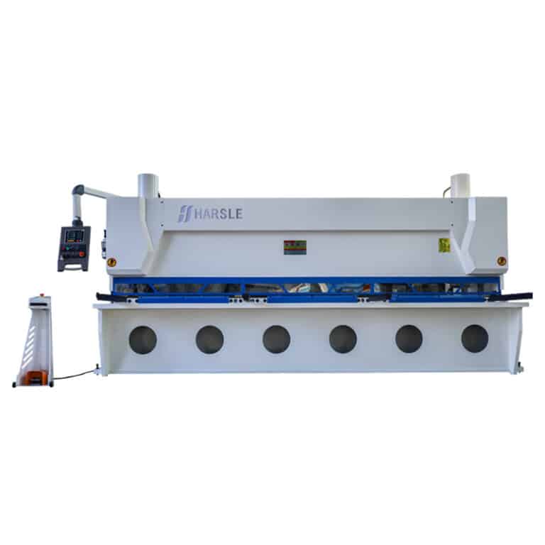 Cesoia a ghigliottina CNC QC11K-8X4000 con supporto pneumatico
